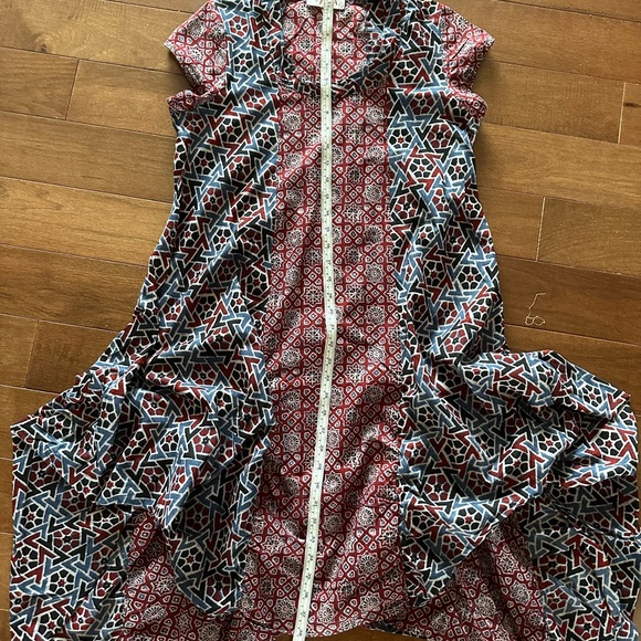 Biba 100% Cotton Printed Ajrakh Indian Dress Tunic Kurta. Chest: 36-37” Size S-M - Picture 9 of 9